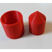 Kegel Tasse Garten Puzzle schwer 3d print model - Mito3D