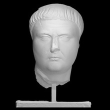 portrait impérial officier haute officiel analyse buste tête homme mythologie romain Rome marbre empereur religion Impression 3D noble 3dscan Empire politique 3d print model - Mito3D