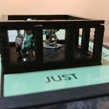 Monopol Gefängnis Zelle Tafel Spiele Gefängniszelle 3d print model - Mito3D