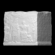 altar scan greece sculpture marble ceremony releif 3d print model - Mito3D