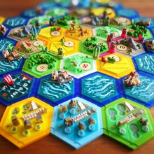 cities & knights 20 magnetic multicolor board games settlers catan expansion city&knights 3d print model - Mito3D