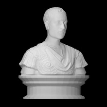 portrait giovanni di cosimo de' medici scan bust face head man portrait marble italian  cosimo giovanni di medici
