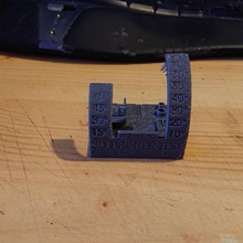 3 boyutlu yazıcı Ölçek mini inşa etmek ölçek ai köprüleme tel çekme pinterest çıkıntılar 3dprintertest aio 3dtest scaletest allinon geri 3d print model - Mito3D