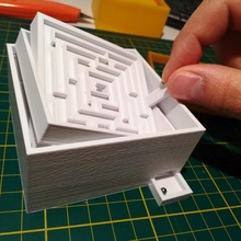inclinare labirinto giocattoli Giochi divertimento gioco ragazzi puzzle giocattolo 3d print model - Mito3D