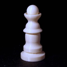 chess pawn board games boardgame peice 3d print model - Mito3D