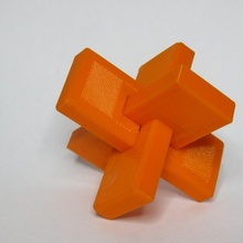 cross puzzle toys & games 3d print model - Mito3D