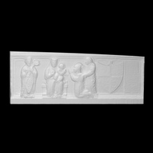 sarcófago Varredura madona alívio marca santo Agostinho maestro Campionese 3d print model - Mito3D