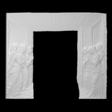 Ziborium Scan Architektur dekorativ Zahl Skulptur Zahlen Linderung Engel 3d print model - Mito3D