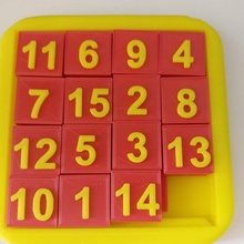 rutschen Puzzle Zahlen xl Spielzeuge Spiele 3d print model - Mito3D