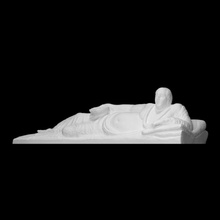 lid sarcophagus so-called fat man scan body figure sculpture chilling lying reclined 3d print model - Mito3D