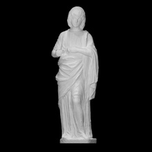 st John evangelista Varredura escultura estátua mármore religioso santo 3d print model - Mito3D