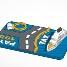 Luxus MwSt Monopol Tafel Spiele 3d print model - Mito3D