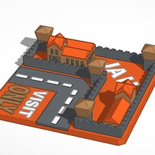 cárcel monopolio tablero juegos 3d print model - Mito3D