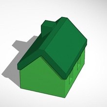 casa monopolio tablero juegos 3d print model - Mito3D