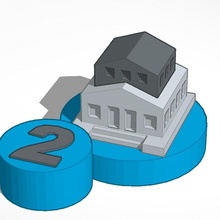 politics town hall 2 catan board games 3d print model - Mito3D
