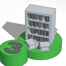 Bilim kütüphane 3 Catan yazı tahtası oyunlar 3d print model - Mito3D
