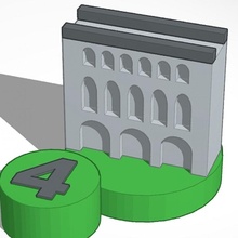 science aqueduc 4 catane planche Jeux 3d print model - Mito3D