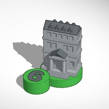 Ciência universidade 6 catan borda jogos 3d print model - Mito3D