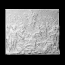 vizyon Ezekiel taramak heykel Rahatlama kaymaktaşı 3d print model - Mito3D