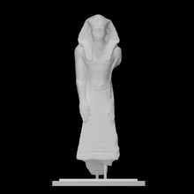 dua heykel kral amenembet iii taramak Mısır firavun Memphis tür amenmebt Dolorit 3d print model - Mito3D
