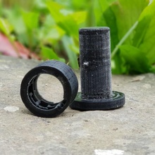 rompecabezas tubo laberinto cilindro juguetes juegos competencia anillo juguete desafío lineal resolver liitar 3d print model - Mito3D