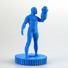 cyborg- dc superhero fan art figurine machine comic comics comicon justiceleague modelprinted 3d print model - Mito3D