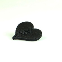 fixed heart pendant jewellery 3d print model - Mito3D