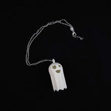 fantasma amichevole ciondolo gioielli ghost 3d print model - Mito3D