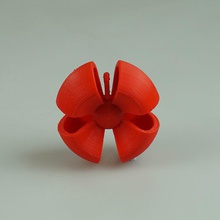 ribbon pendant jewellery 3d print model - Mito3D