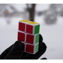 1x2x3 retorcido rompecabezas juguetes juegos cubo sencillo giro rubik's 3d print model - Mito3D
