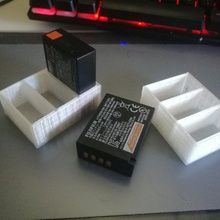 Chema Fujifilm NP W126S batería caja artilugio electrónica fuji bateria 3d print model - Mito3D
