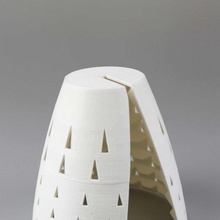 einfach installieren Lampenschirm Garten Dekoration Lampe office geometrische 3d print model - Mito3D