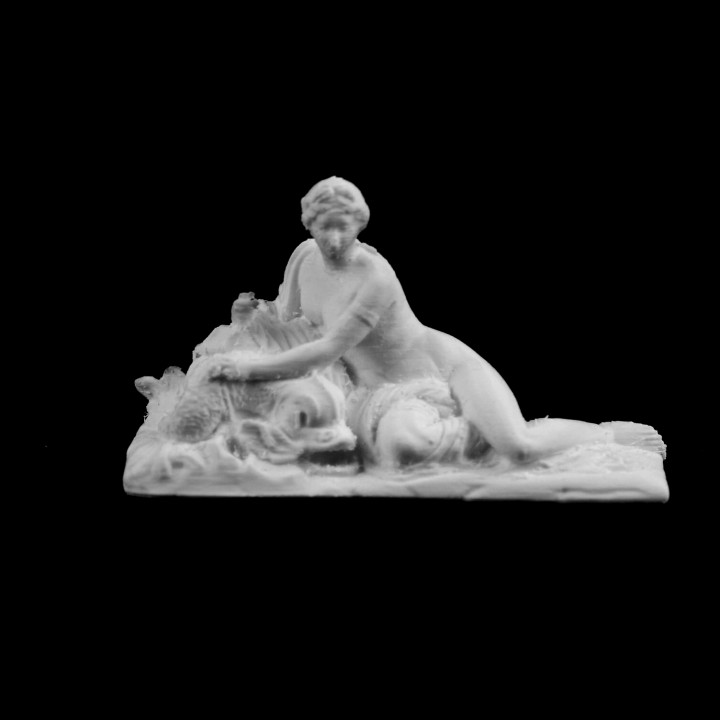 amphitrite louvre paris scan 3D print model - Mito3D