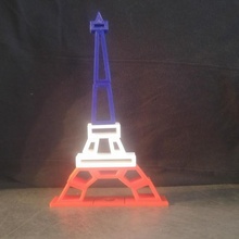 Eiffel tour puzzle blocs architecture physique structure jouet Paris France défi 3 dpuzzles 3d print model - Mito3D