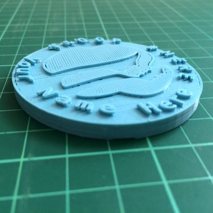 girl scout troop badge fan art tinkercad 3D print model - Mito3D