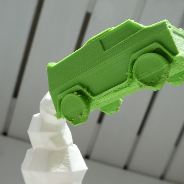 merc Rakete Liga Spielzeuge Spiele van Autos Raketenliga Minivan Cargovan 3D print model - Mito3D