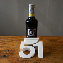 pastis 51 spirit stehen Garten Marke trinken Behinderung 3d print model - Mito3D