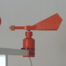 Rumbmeter Garten Wetterstation 3d print model - Mito3D