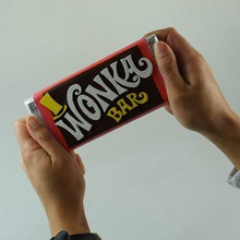 wonka bar - charlie chocolate factory prop toys & games 3d print model - Mito3D
