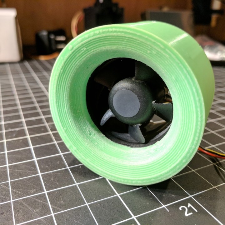 40mm fan 2in pvc adapter gadgets & electronics 80mm mount 3inpvcpipe 3D print model - Mito3D