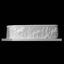 sarcofago bambino scansione antico Egitto scultura marmo 3d print model - Mito3D
