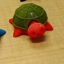 tortue bobble tête jouets Jeux 3d print model - Mito3D