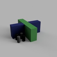 kreuz rompecabezas 3d print model - Mito3D
