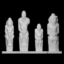 cuman stone figures men women scan figure sandstone ukraine 3d print model - Mito3D