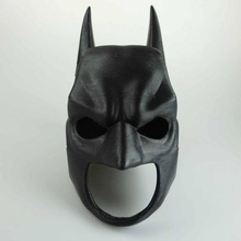 batmask accessoires cosplay batman héros masque super portable bande dessinée dc l'assemblée comicon multipart 3d print model - Mito3D