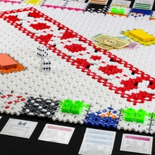 monopoly portable board games fun waterproof interesting 3d print model - Mito3D