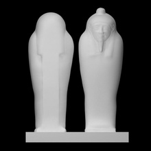 sarcophagus prophet ahmose scan printable egypt sculpture limestone 3d print model - Mito3D