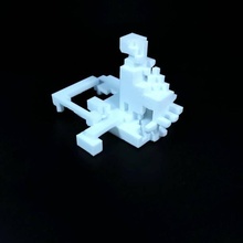 voxel abstract creation education 3d print model - Mito3D