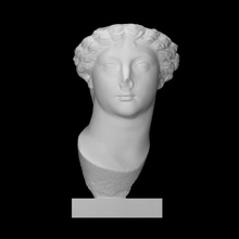 emperatriz livia escanear cara cabeza dama retrato escultura mujer mármol drusilla 3d print model - Mito3D