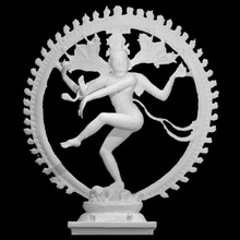 shiva Nataraja escanear hindú India Rey meditación escultura estatua templo bronce señor 3dprint 3dscan sur yoga baile naja shaivismo 3d print model - Mito3D